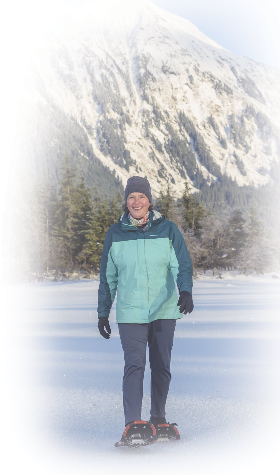 Susan Bell Walking in Snow