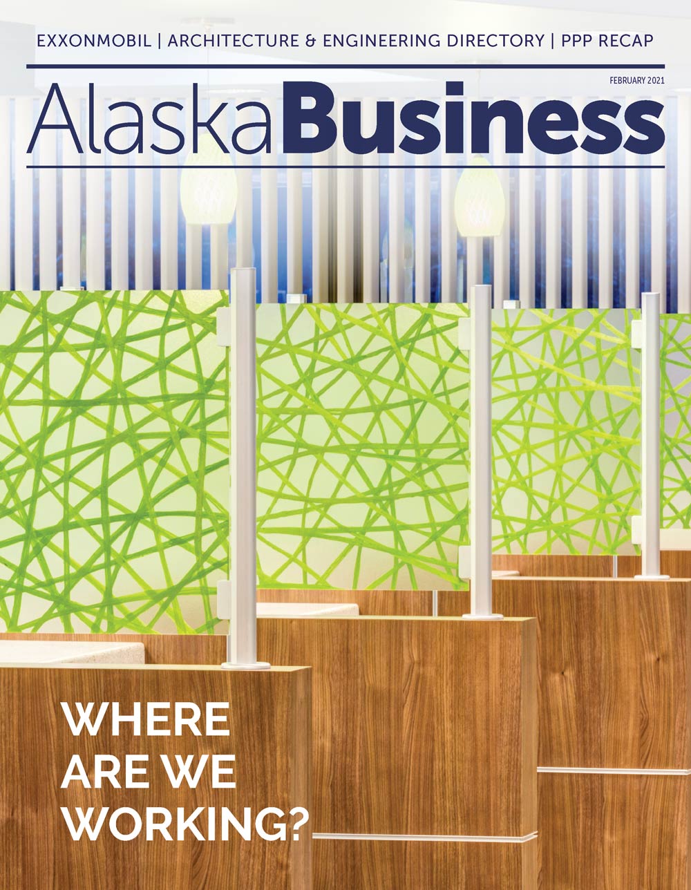 Alaska Business Magazine February 2021 cover