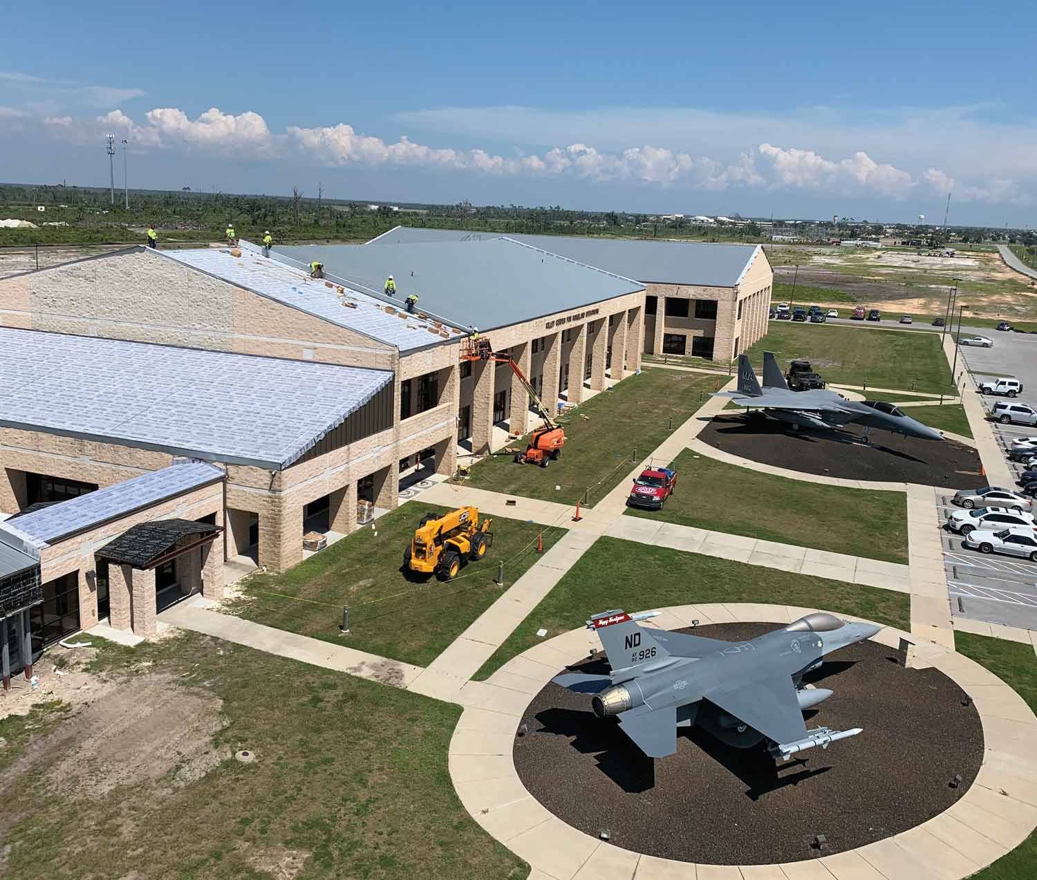 Brice Builders, an 8(a) construction company and subsidiary of Calista Corporation, is performing work at Tyndall Air Force Base, Florida