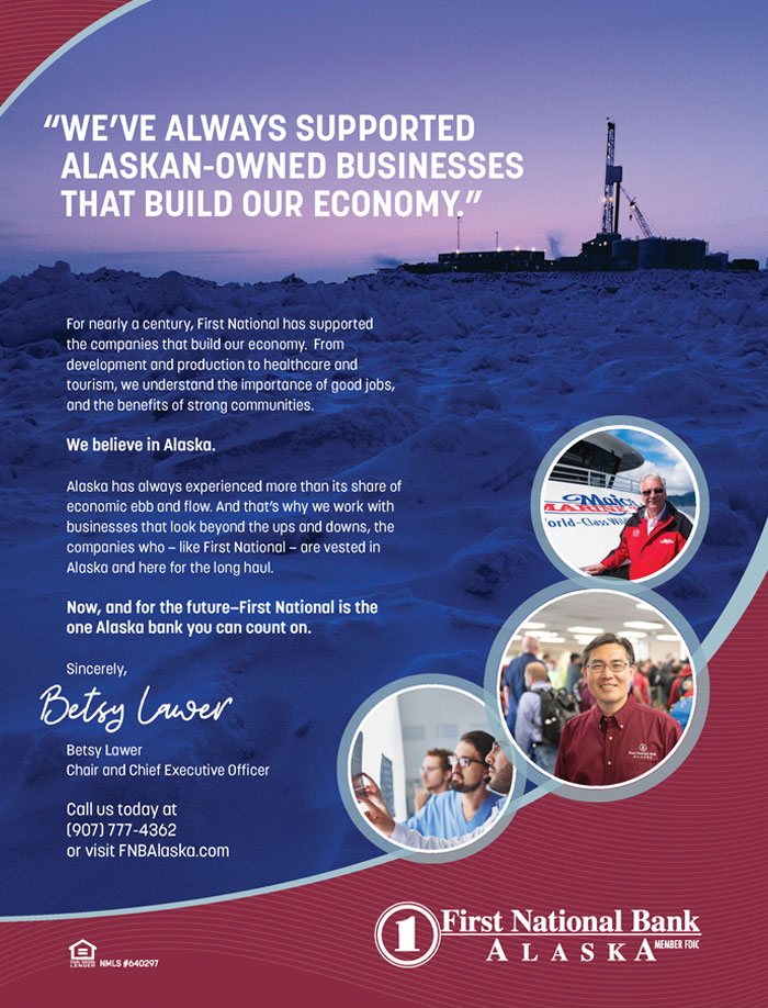 First National Bank of Alaska Advertisement