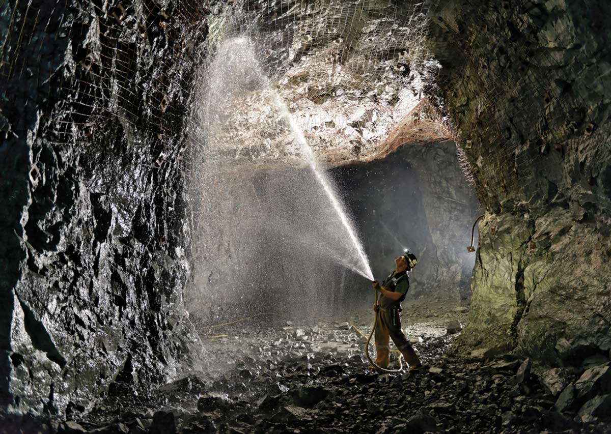 Underground miner 