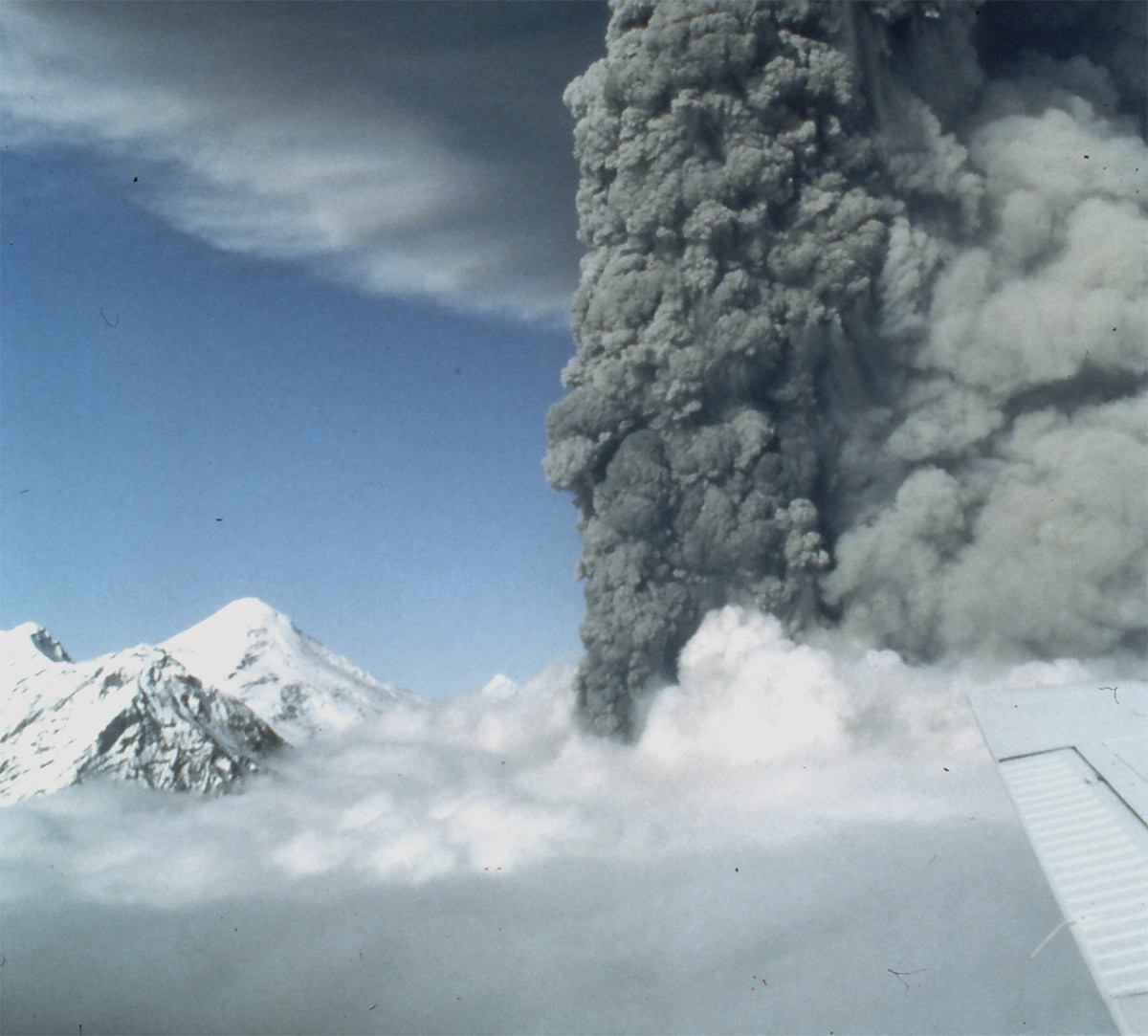 Mount Spurr when it’s Crater Peak vent erupted