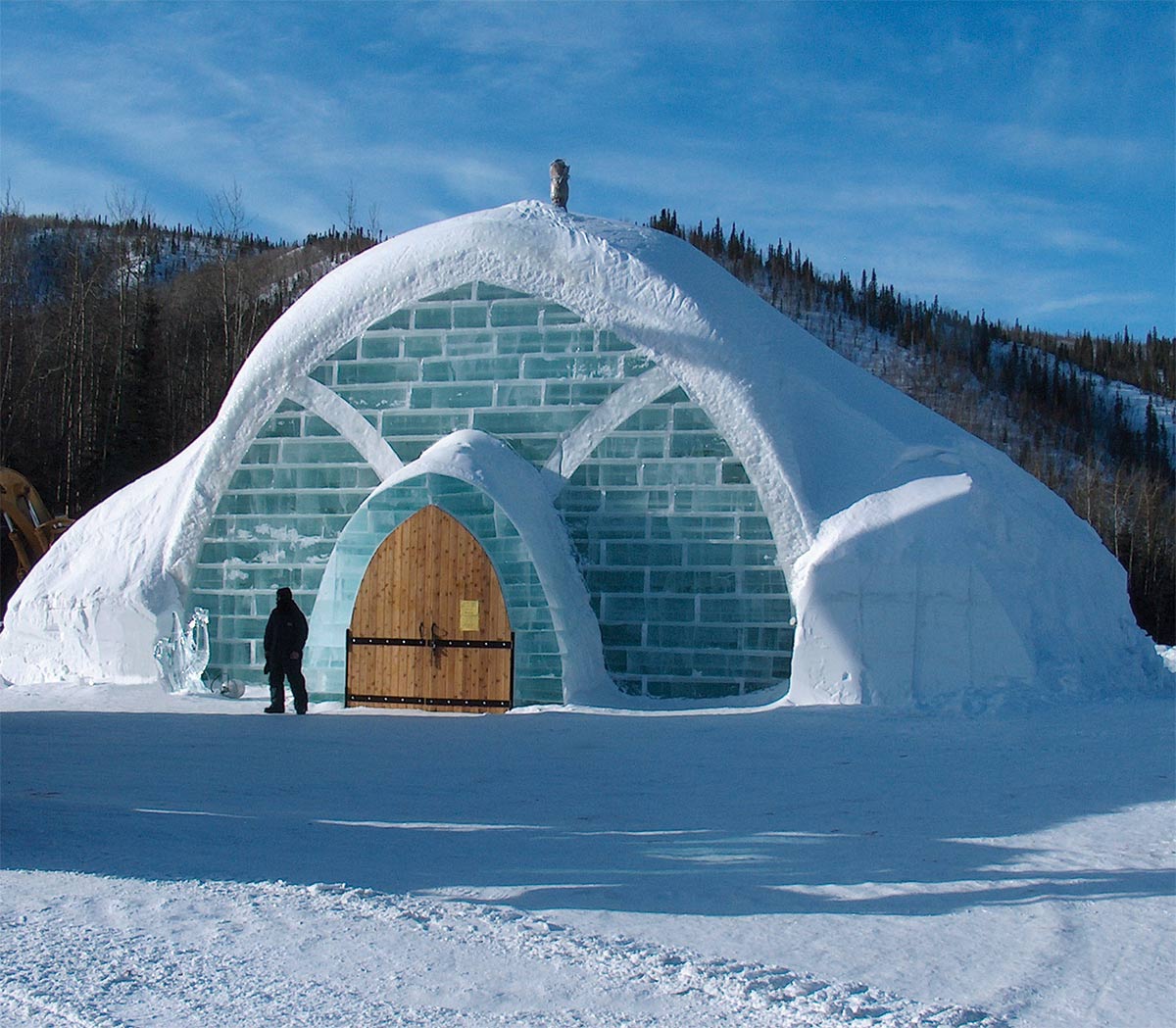 Aurora Ice Museum at Chena Hot Springs Resort in Fairbanks