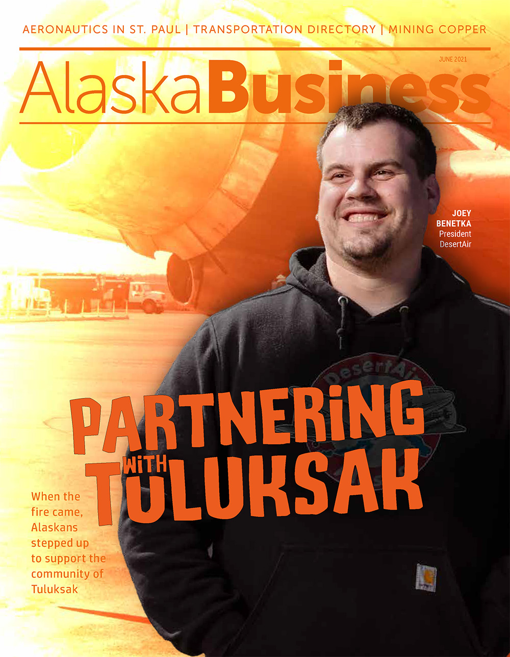 Alaska Business Magazine June 2021 cover