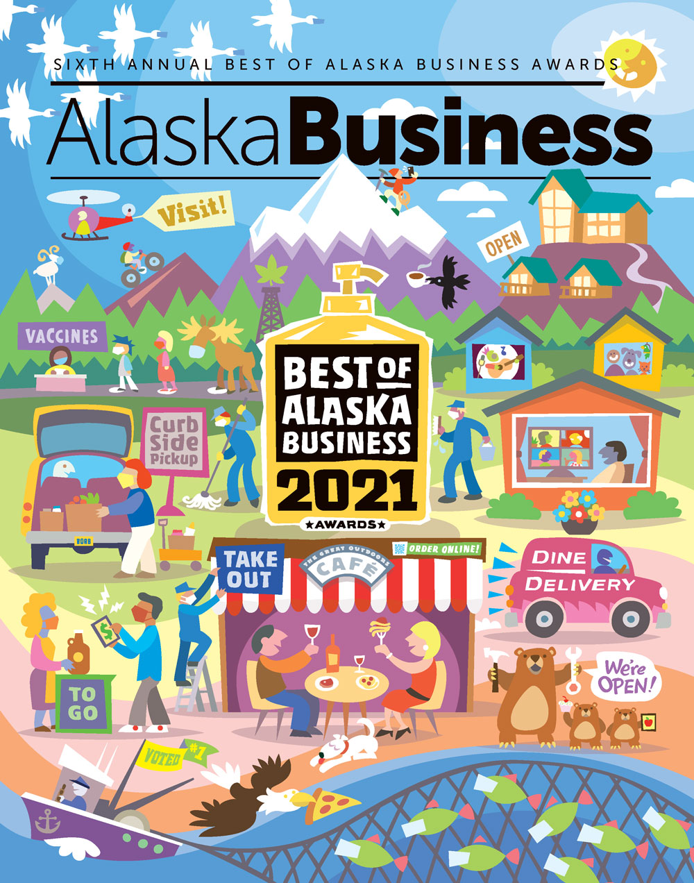 Alaska Business Magazine July 2021 cover