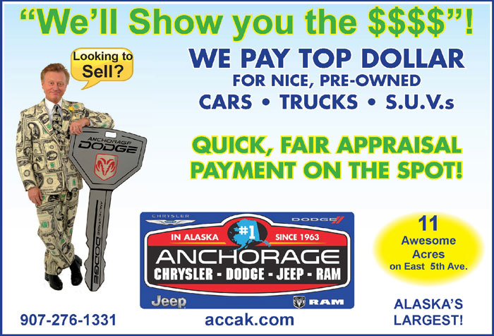Anchorage Chrysler Center Advertisement