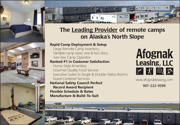 Afognak Leasing, LLC Advertisement