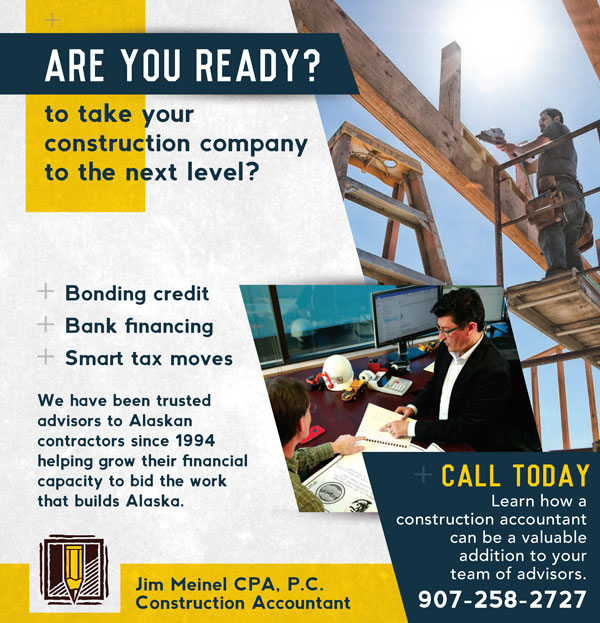 Jim Meinel CPA, P.C. Construction Accountant Advertisement