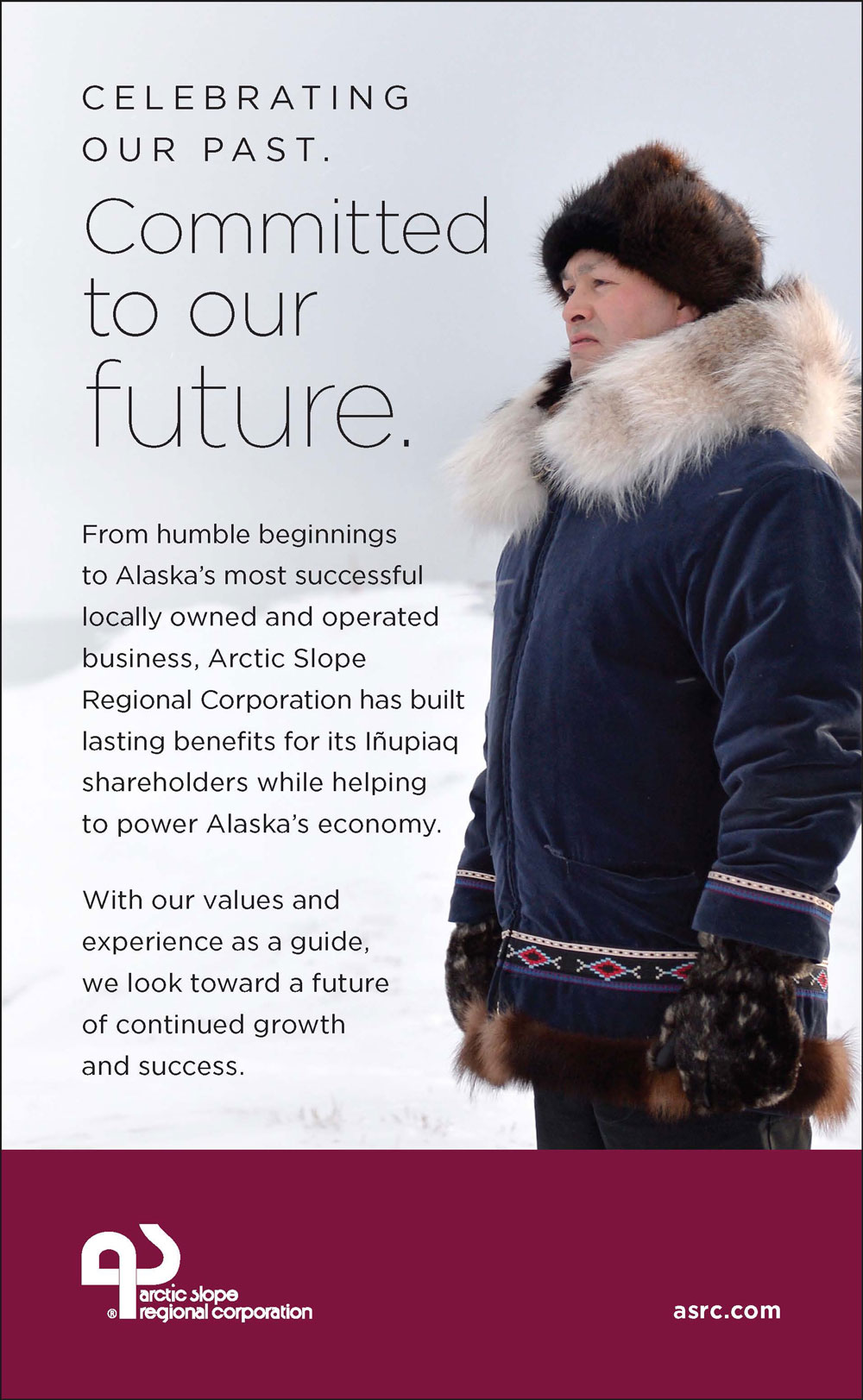 Arctic Slope Regional Corp. - ASRC Advertisement