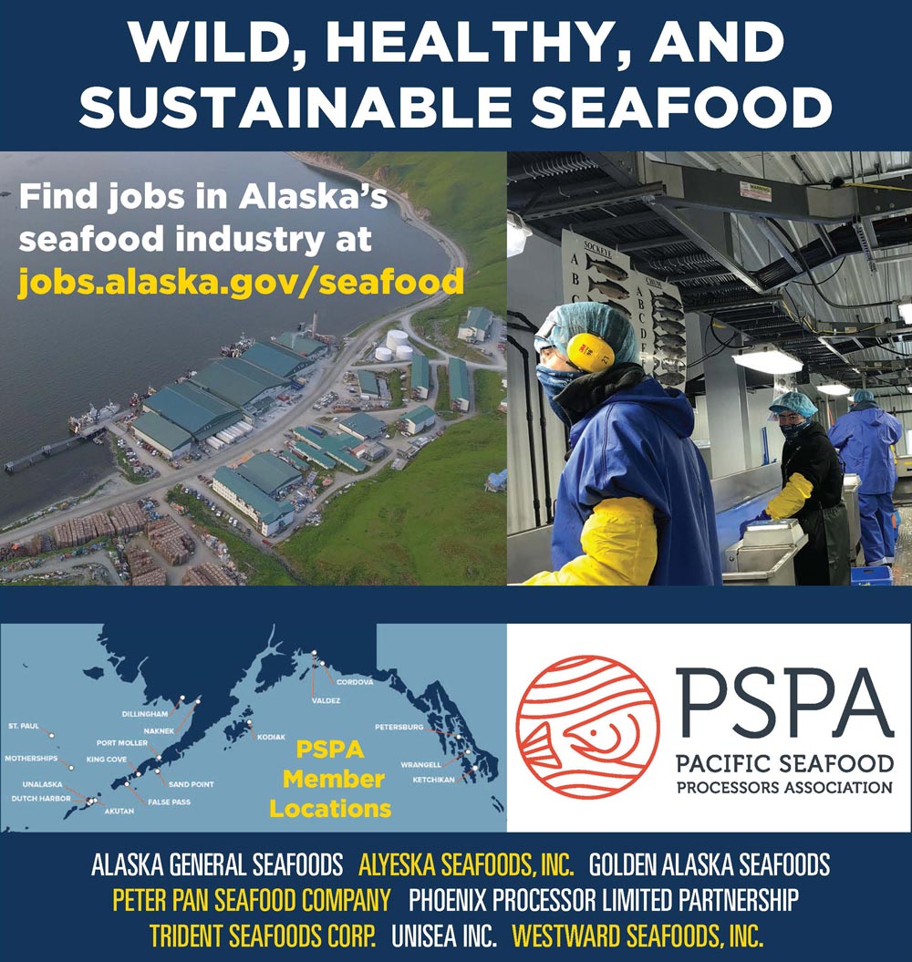 Pacific Seafood Processors Association Advertisement