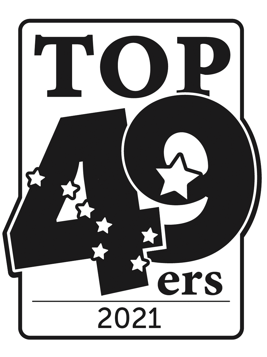 Top 49ers 2021 logo