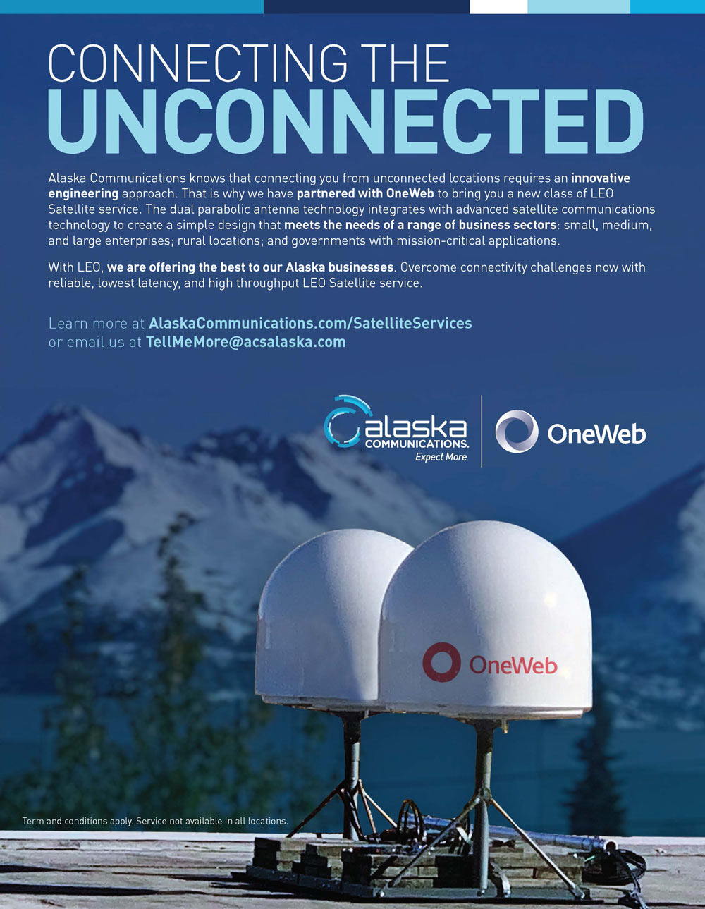 Alaska Communications Systems Advertisement