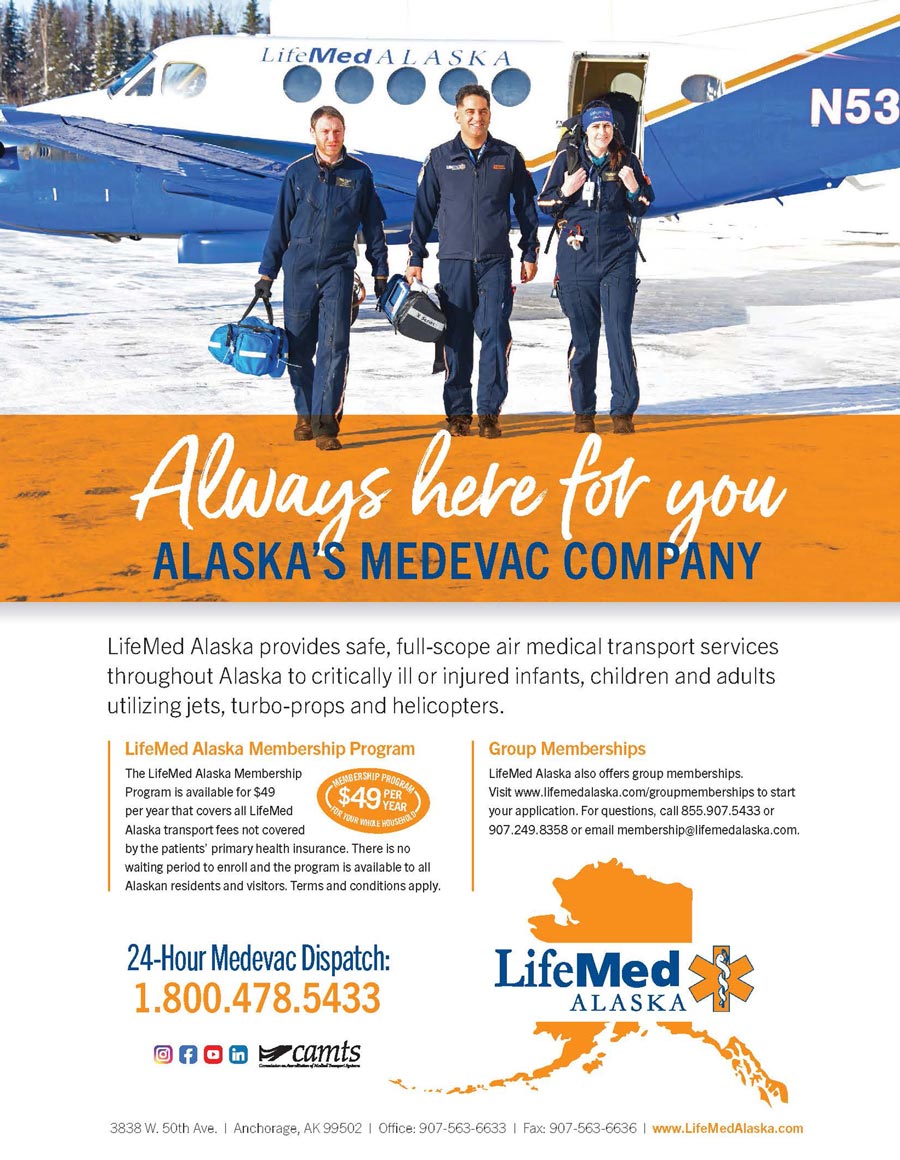 Lifemed Alaska Advertisement