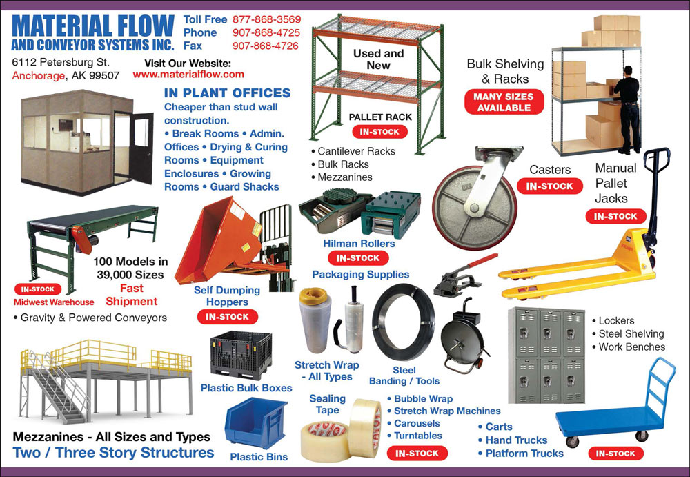 Material Flow & Conveyor Systems, Inc. Advertisement
