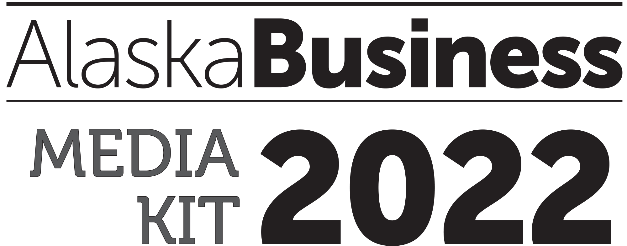 Alaska Business Media Kit 2022 logo