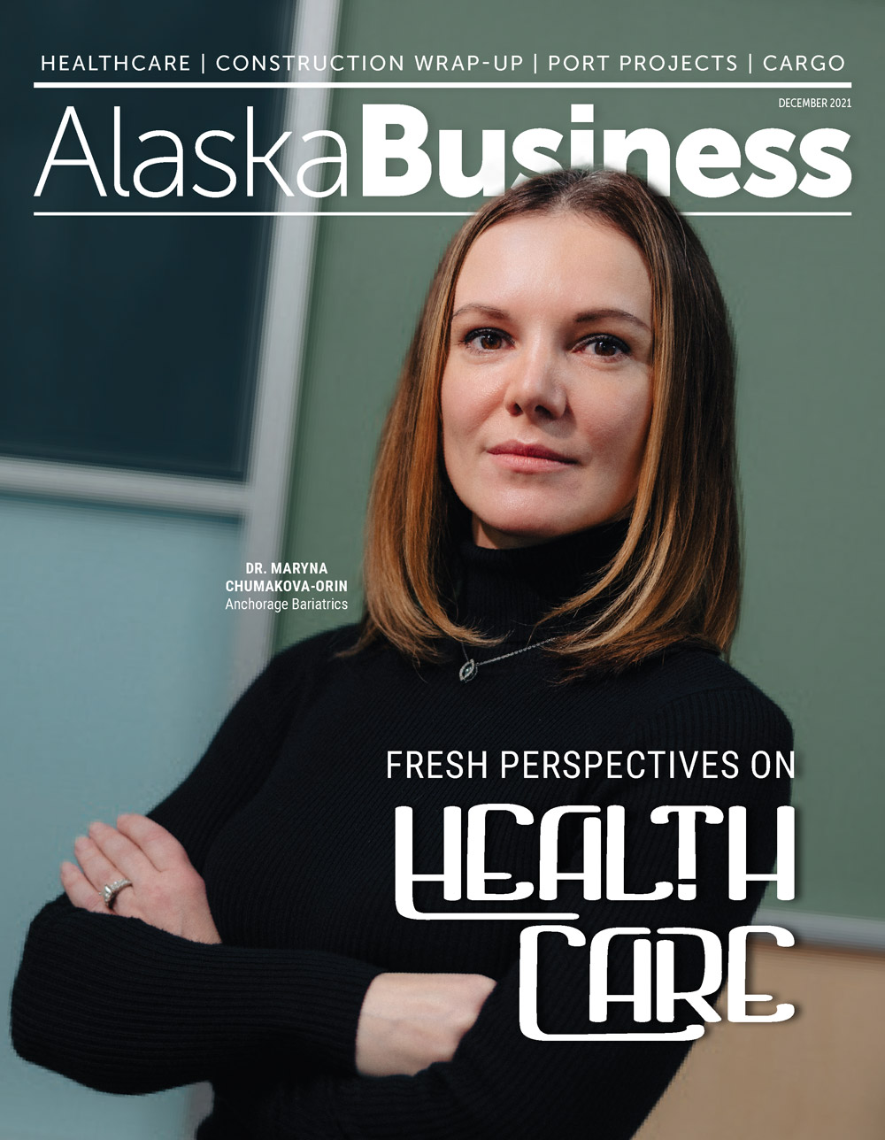Alaska Business Magazine December 2021 cover
