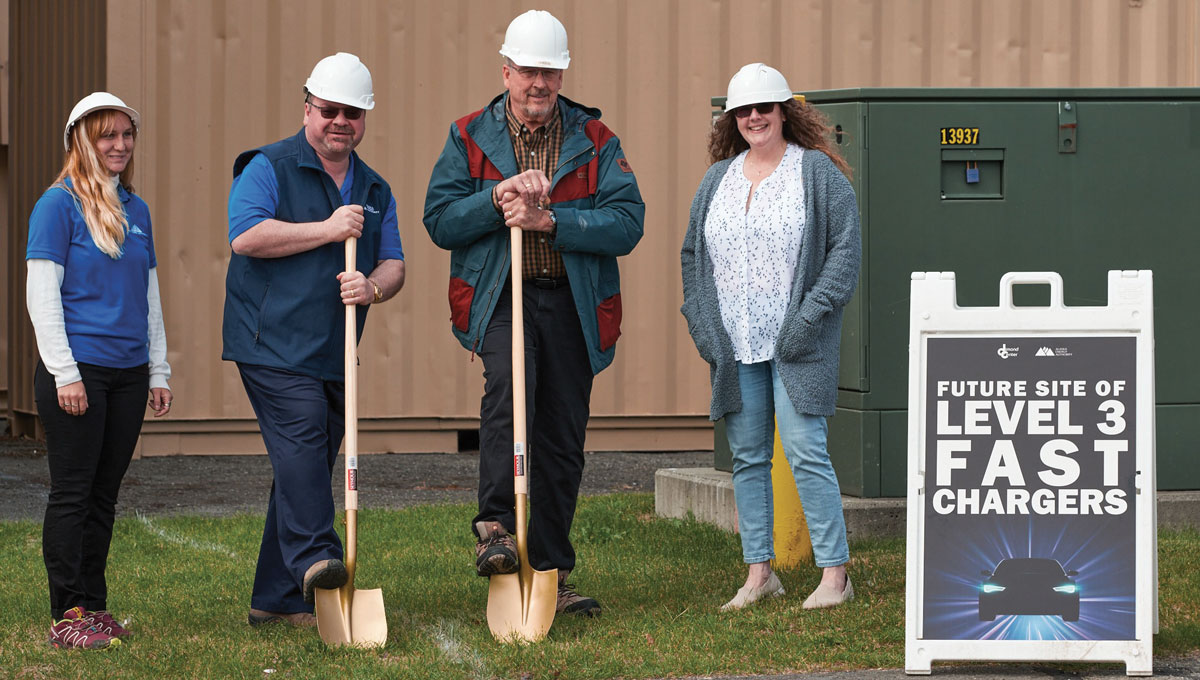 Alaska Energy Authority is partnering with business locations in Alaska to install charging stations for electric vehicles