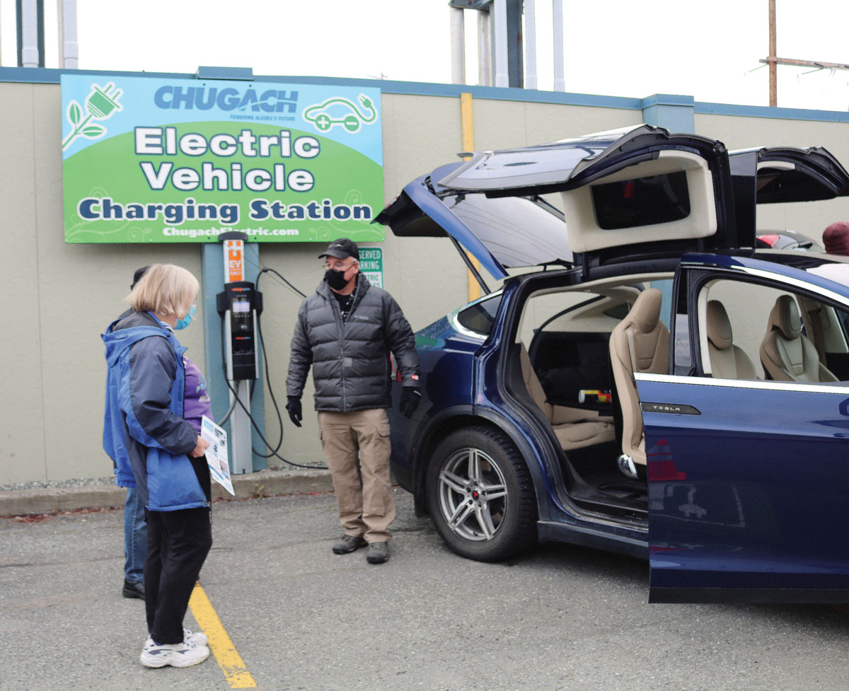 As part of National Drive Electric Week (September 25 to October 3), Chugach Electric Association hosted an EV car show on its South Campus