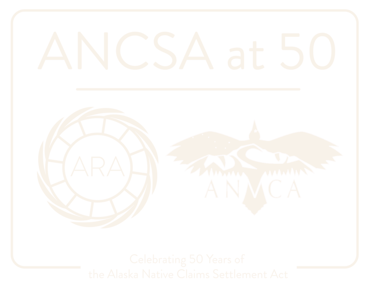 ANCSA at 50 logo