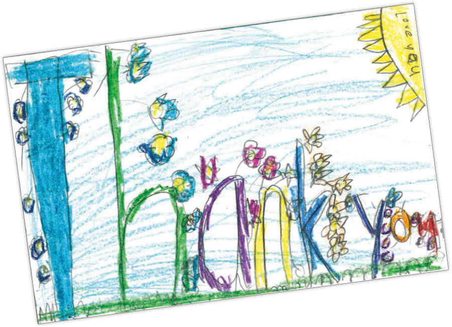 drawing by Kaylee, 2nd Grade