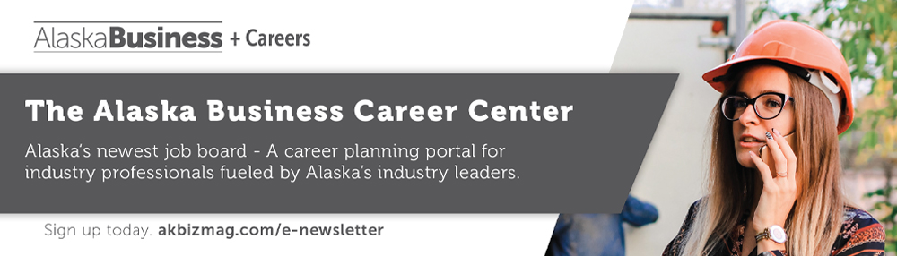 Alaska Business Newsletter Advertisement