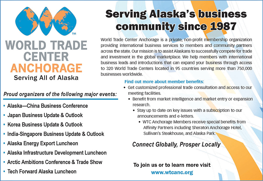 World Trade Center Anchorage Advertisement