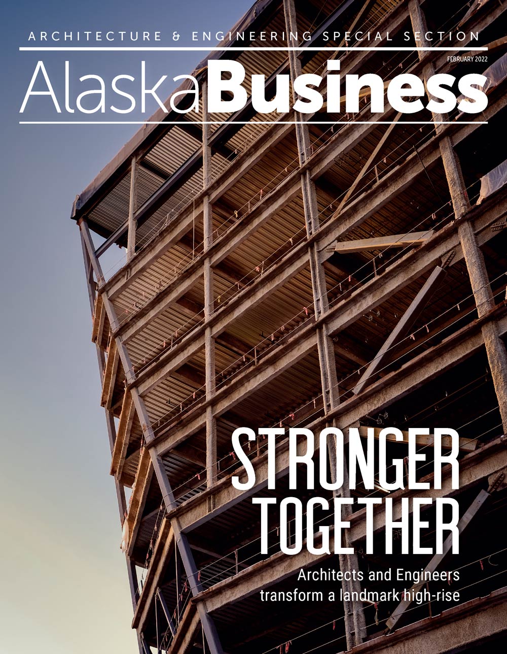 Alaska Business Magazine February 2022 cover