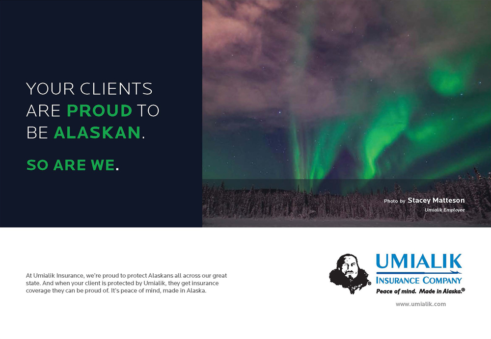 Umialik Insurance Company Advertisement