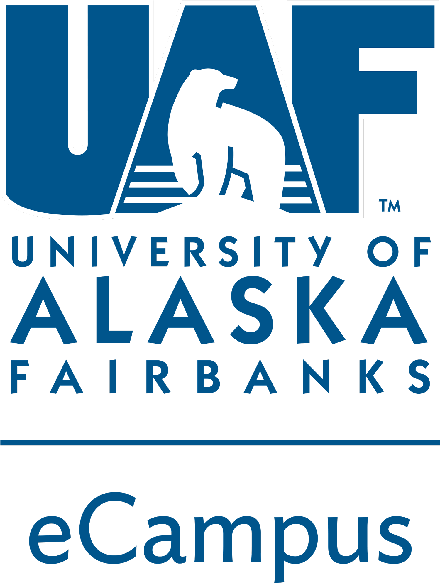 University of Alaska Fairbanks eCampus logo