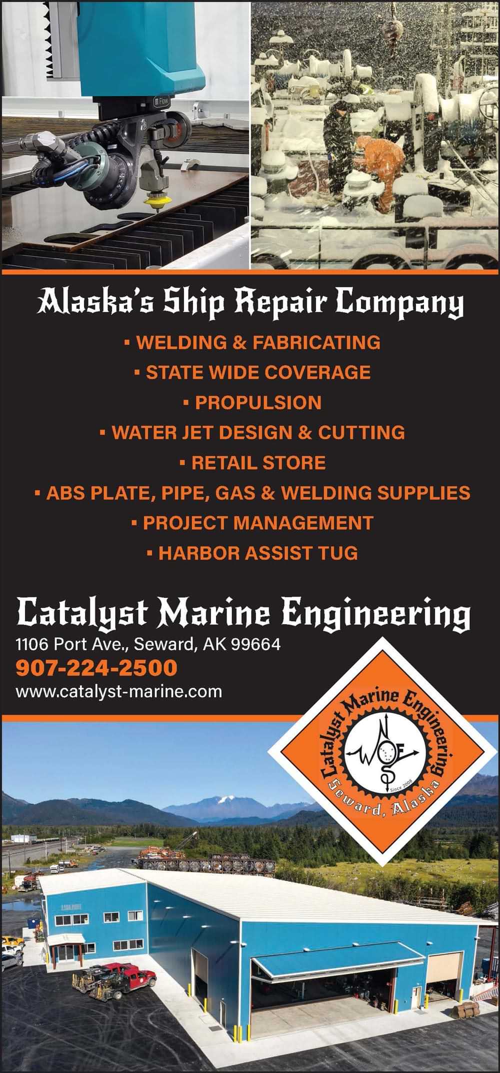 Catalyst Marine Engineering Advertisement