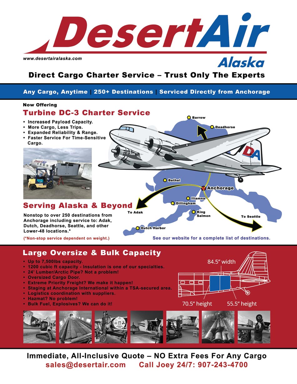DesertAir Alaska Advertisement