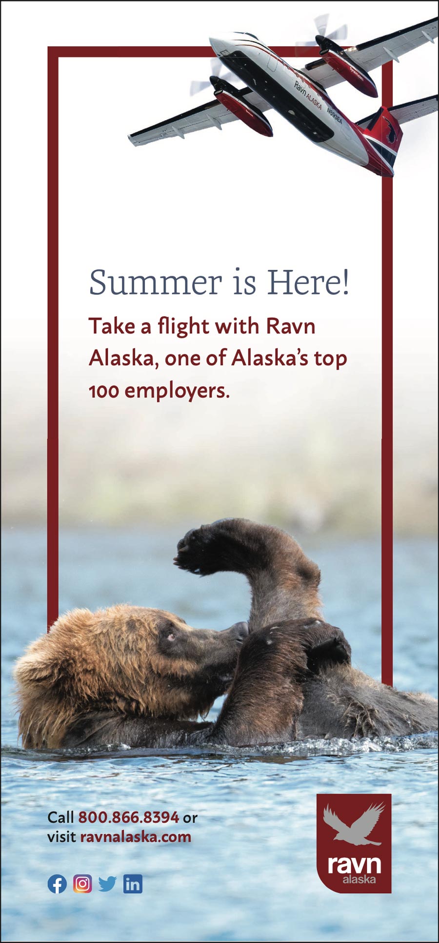 Ravn Alaska Advertisement