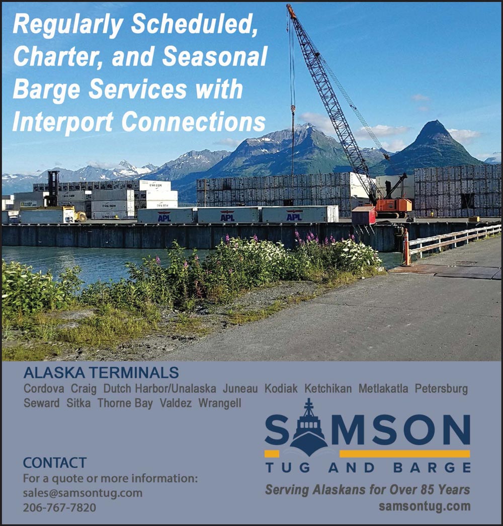 Samson Tug & Barge Advertisement