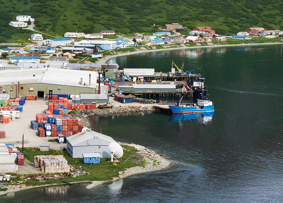 the Icicle Seafoods cannery in King Cove