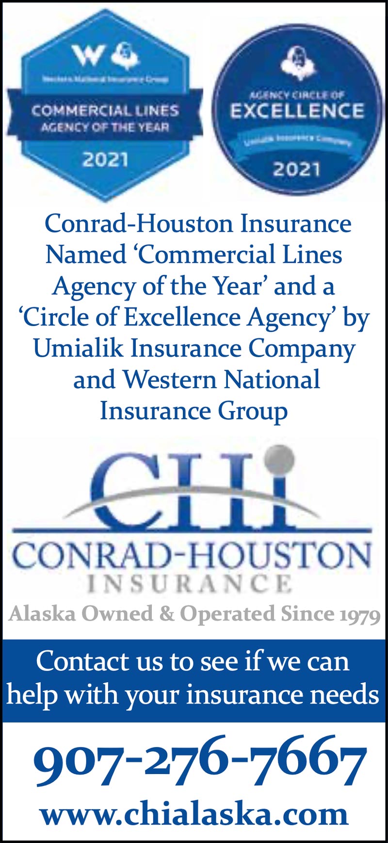 Conrad-Houston Insurance Agency Advertisement