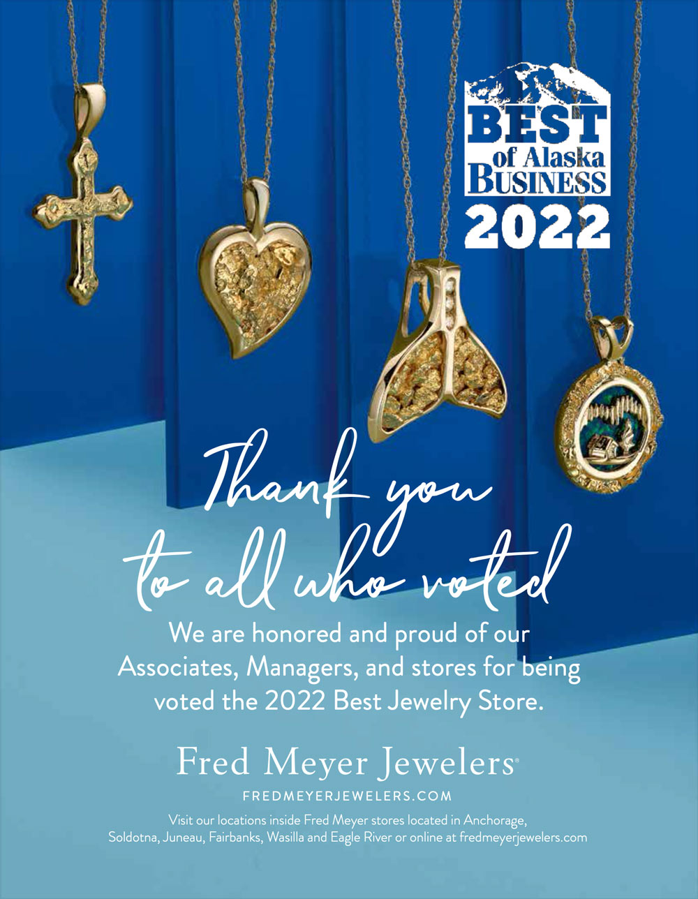 Fred Meyer Jewelers Advertisement