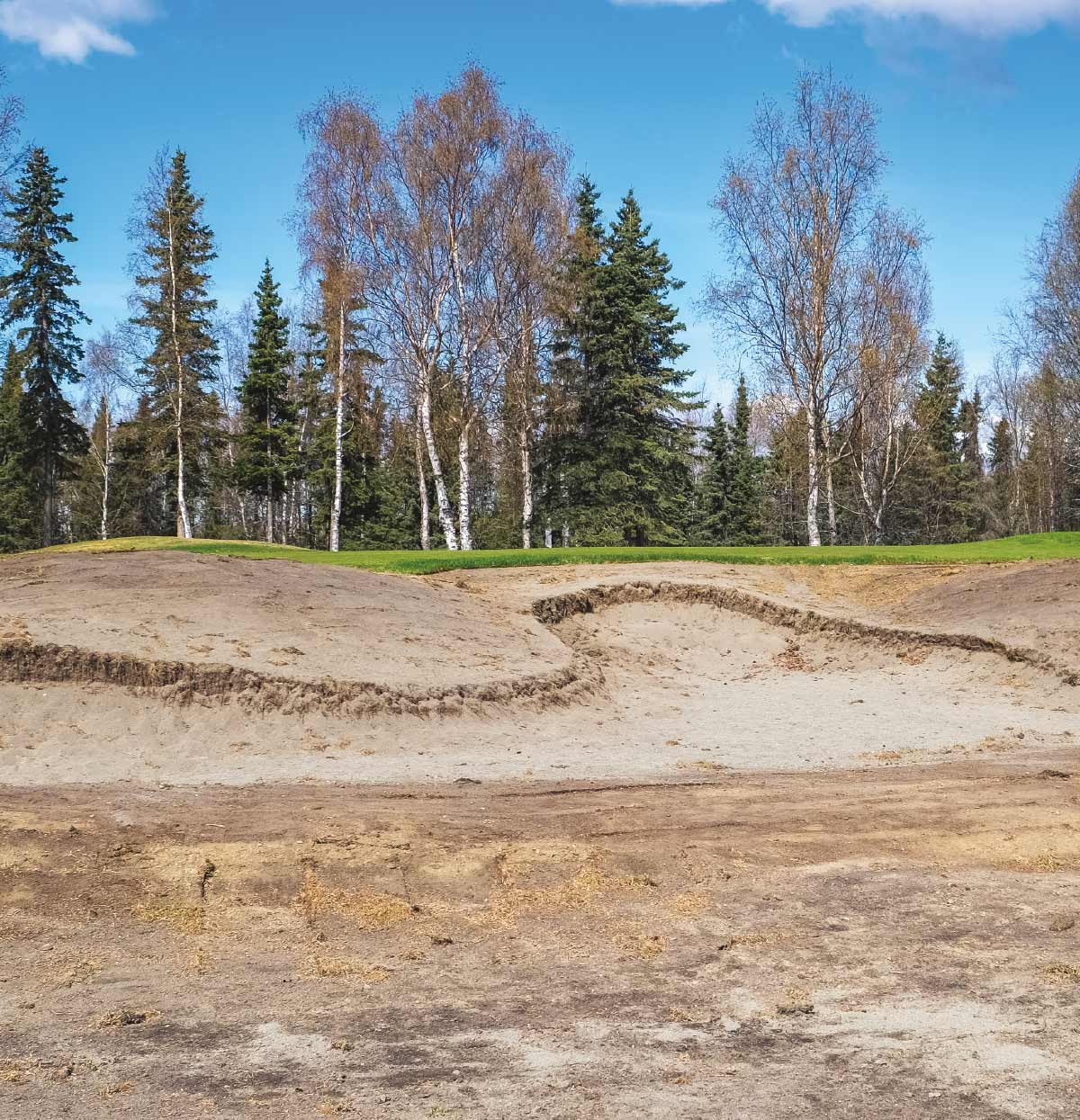 Golf dirt