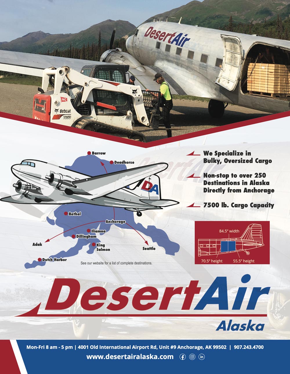 DesertAir Alaska Advertisement