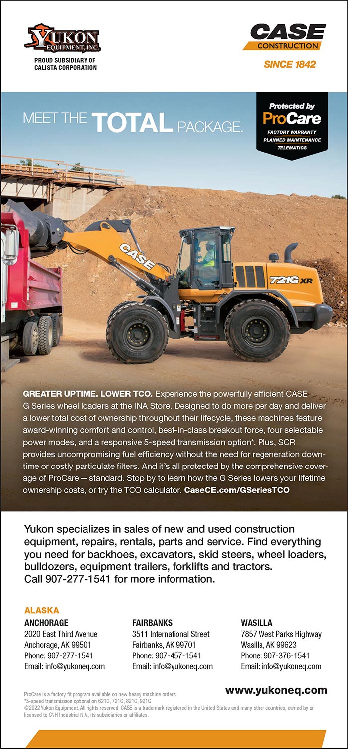 Yukon Equipment Inc Advertisement
