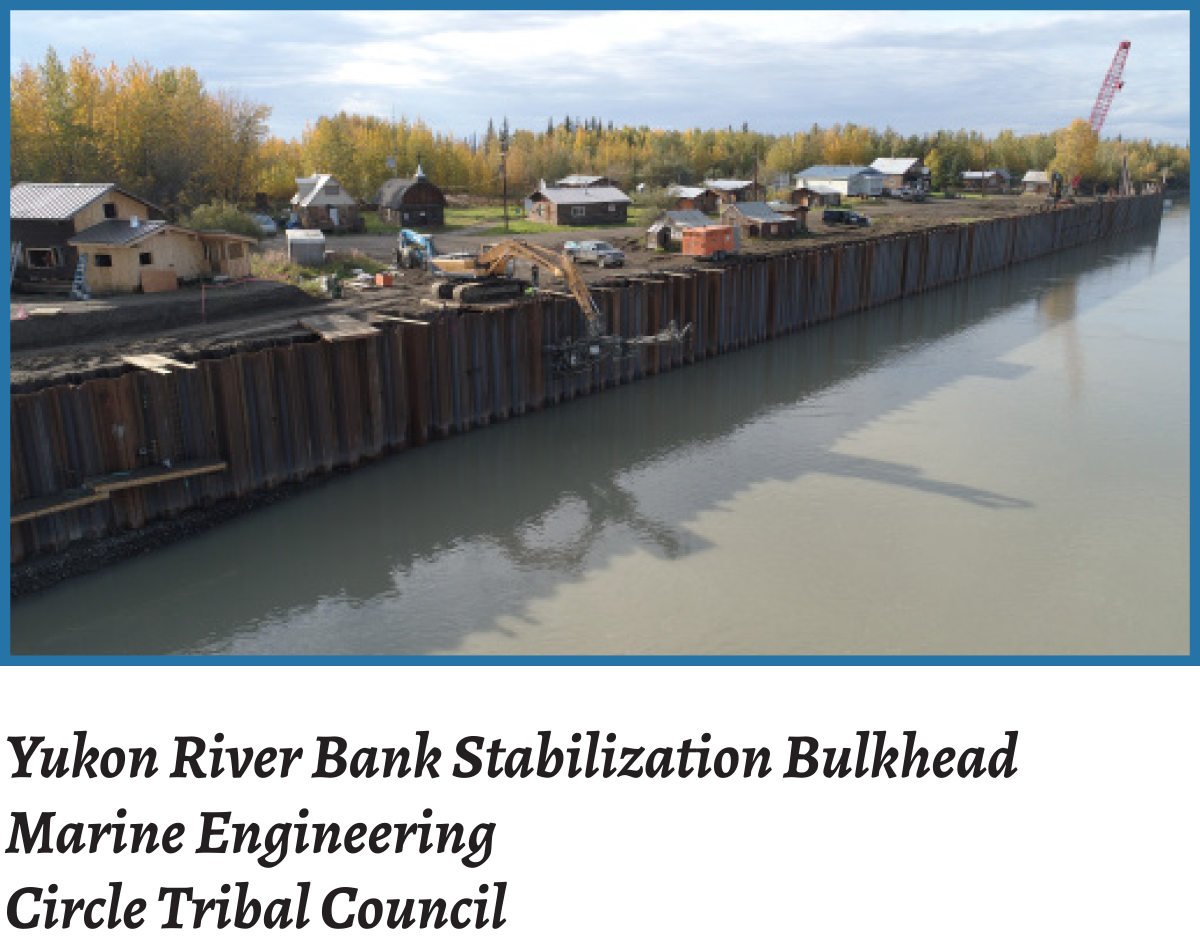 Yukon River Bank Stabilization Bulkhead