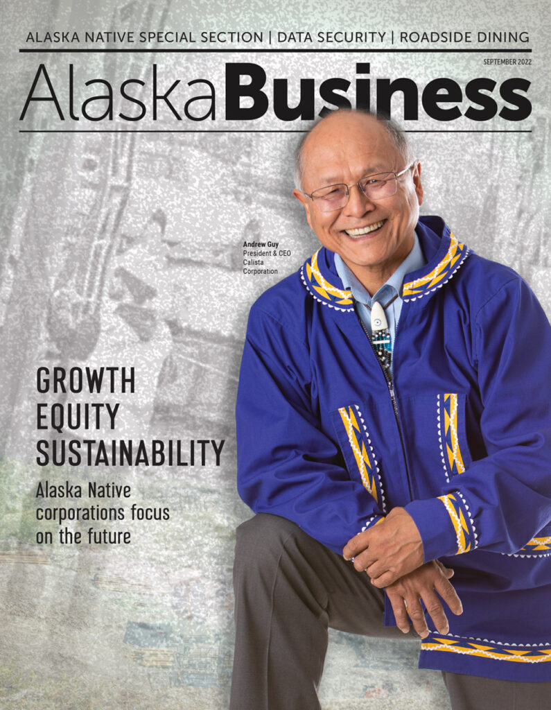 Alaska Business Magazine September 2022 cover