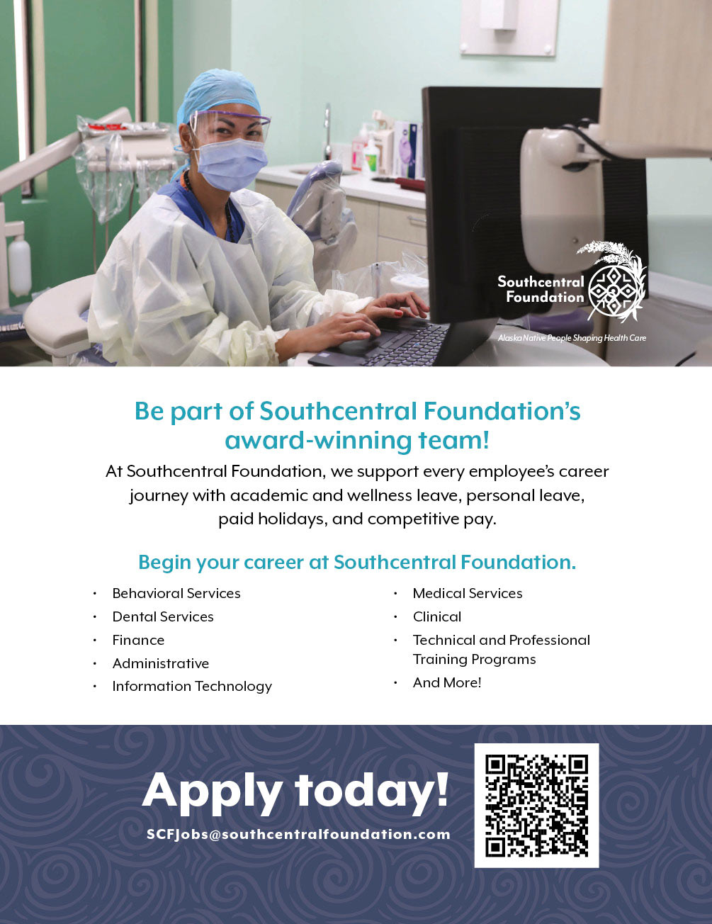 South Central Foundation Advertisement