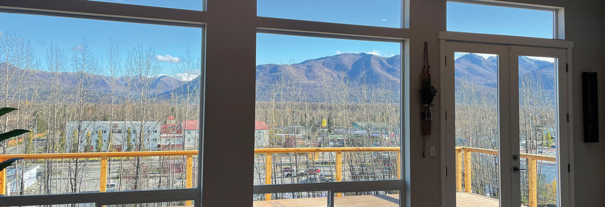 view from window in Maple Springs