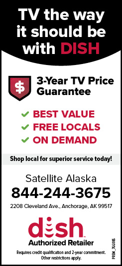 Satellite Alaska Advertisement