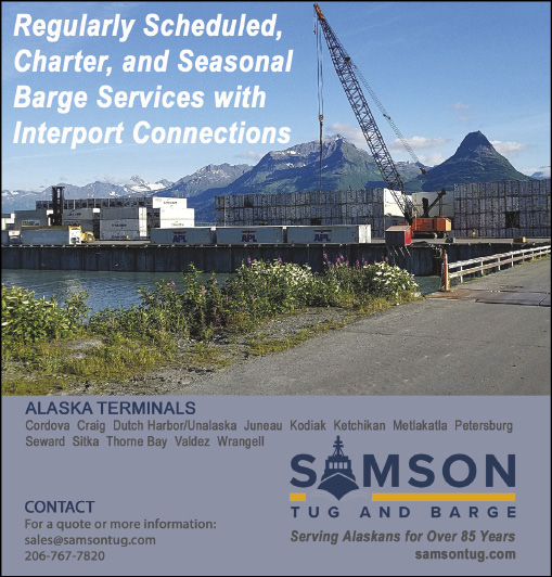 Samson Tug and Barge Advertisement