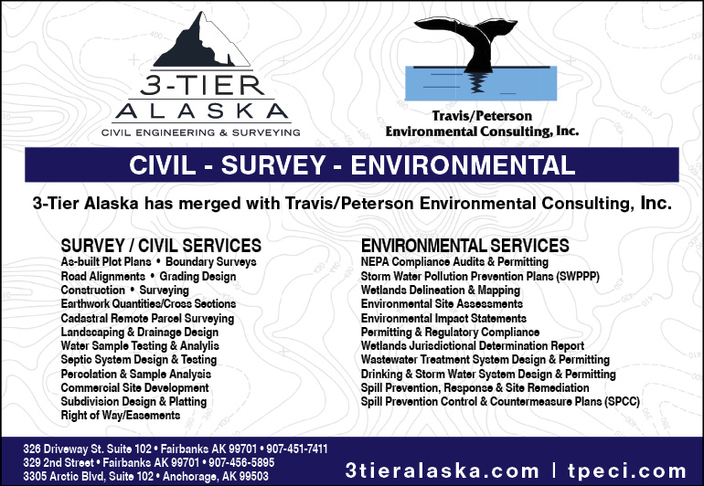 3 Tier Alaska and Travis/ Peterson Environmental Consulting Advertisement