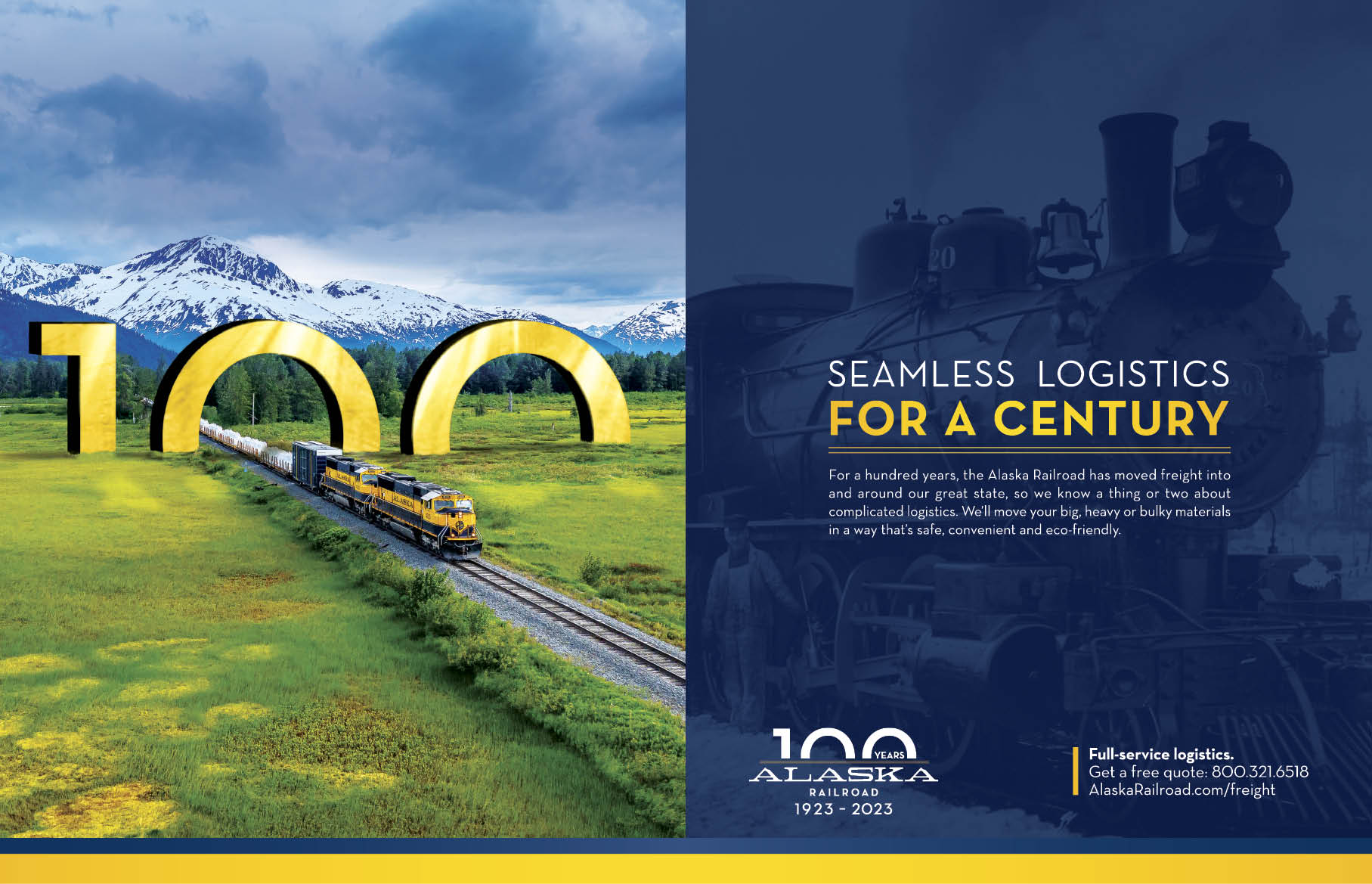 Alaska Railroad Advertisement