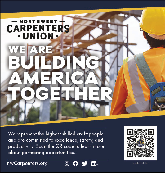 Northwest Carpenters Union Advertisement