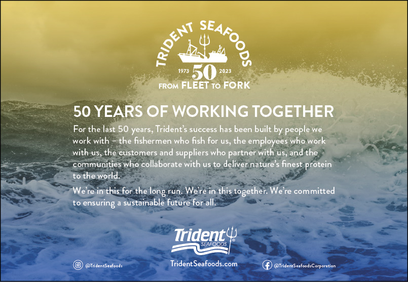 Trident Seafoods Advertisement