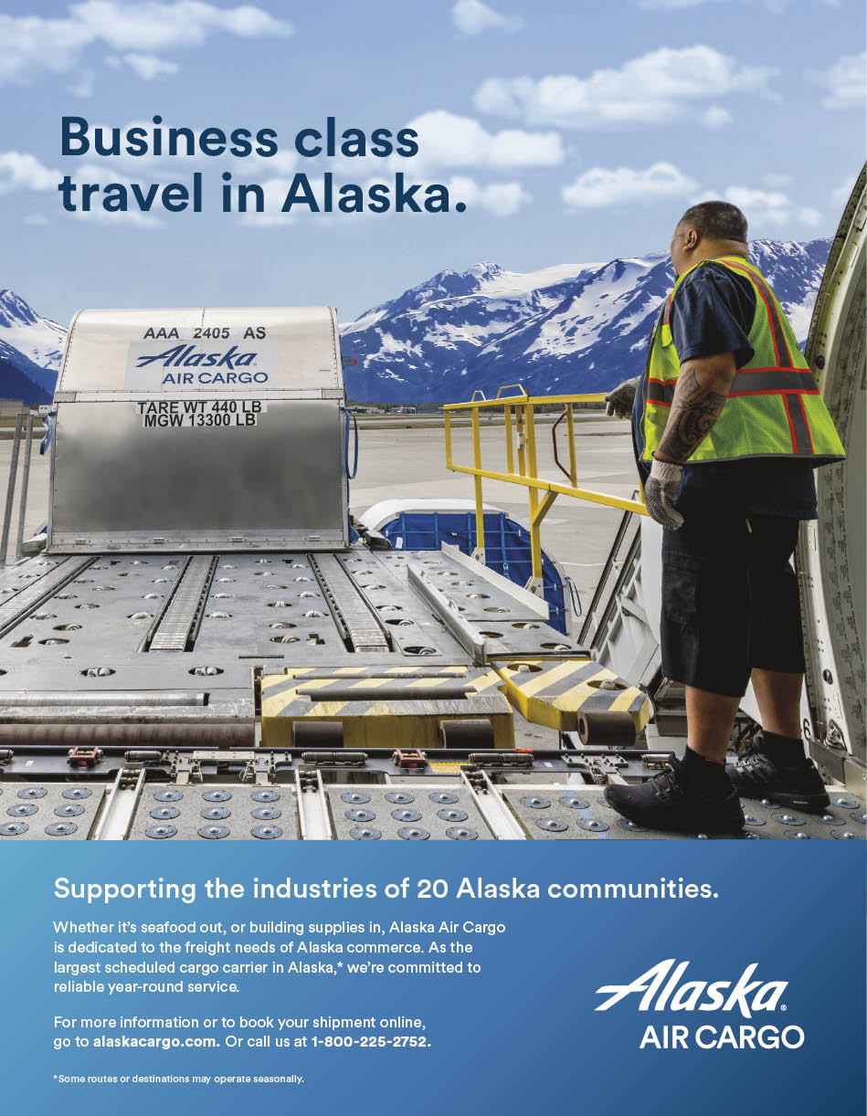 Alaska Air Cargo Advertisement